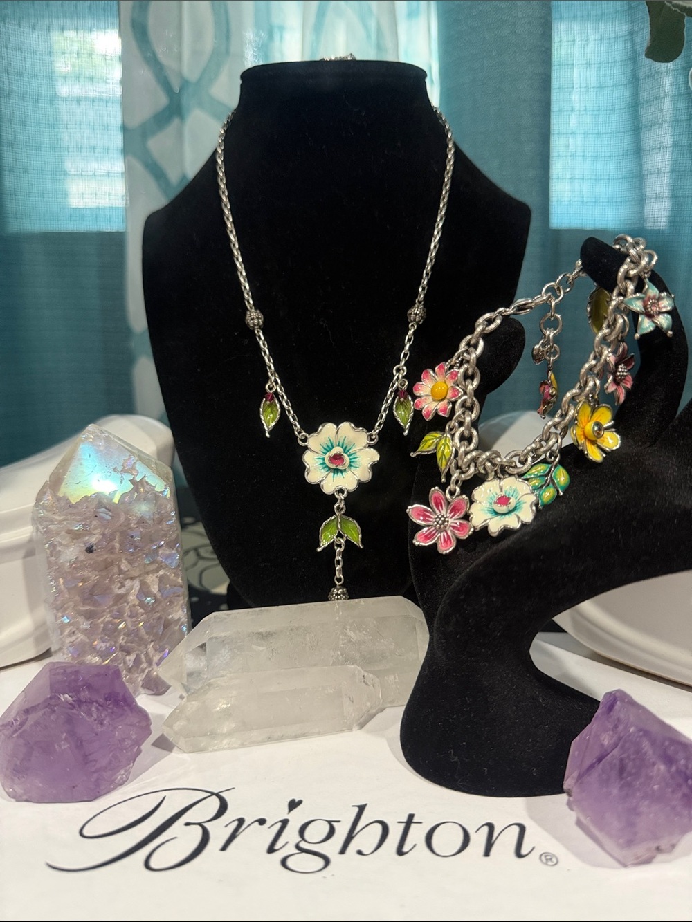 🩵🌸 RARE SET BRIGHTON VINTAGE ‘Pop Garden’ collection! MINT CONDITION